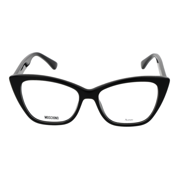 MOSCHINOMoschino MOS642 52807 Women’s Cat Eye Glasses – Black Acetate, 52mmEYEWEAREcecile