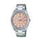 CASIO & VINTAGECasio MTP - 1302PE - 4AVEF Men's Analog Watch – Red Dial with Stainless Steel BraceletWATCHESEcecile