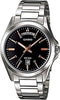 CASIO & VINTAGECasio MTP - 1370D - 1A2VDF Men's Analog Watch - Black Dial, Stainless Steel BandWATCHESEcecile
