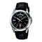 CASIO & VINTAGECasio MTP - 1370L - 1AVDF Men's Analog Watch - Black Leather Band, Black DialWATCHESEcecile