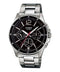 CASIO & VINTAGECasio MTP - 1374D - 1AVDF Men's Stainless Steel Watch – Black DialWATCHESEcecile