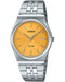 CASIO & VINTAGECasio MTP - B145D - 9AVEF Men's Analog Watch – Yellow Dial with Stainless Steel BraceletWATCHESEcecile