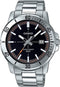 CASIO & VINTAGECasio MTP - VD01D - 1E2VUDF Men's Watch - Black Dial, Stainless Steel BraceletWATCHESEcecile