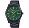 CASIO & VINTAGECasio MTP - VD03B - 3AUDF Men's Watch - Green Dial, Black Stainless Steel BraceletWATCHESEcecile