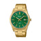 CASIO & VINTAGECasio MTP - VD03G - 3AUDF Men's Analog Watch – Green Dial, Gold - Tone Stainless Steel BraceletWATCHESEcecile