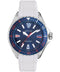 NAUTICANautica NAPCPS902 Men's Quartz Watch - Blue Dial, White Silicone StrapWATCHESEcecile