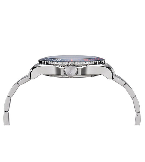 NAUTICANautica NAPCPS904 Men's Quartz Watch - Blue Dial, Stainless Steel BraceletWATCHESEcecile