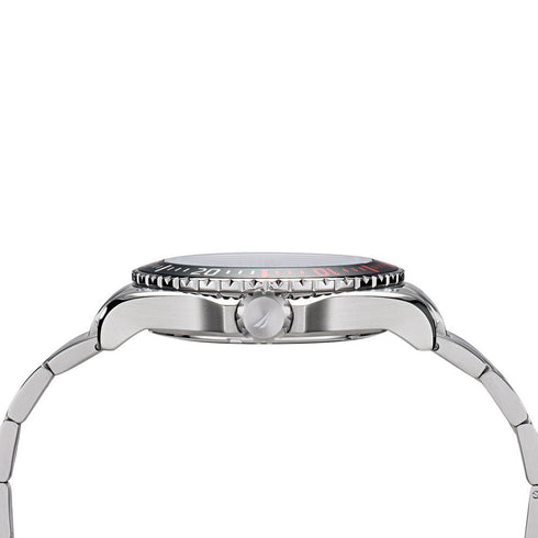 NAUTICANautica NAPCPS905 Men's Quartz Watch - Silver Dial, Stainless Steel BraceletWATCHESEcecile