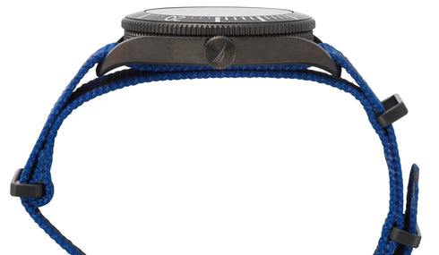 NAUTICANautica NAPPRF002 Men's Quartz Watch - Black Dial, Blue Nylon StrapWATCHESEcecile