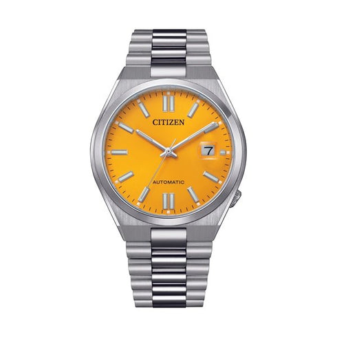 CITIZENCitizen NJ0150 - 81Z Men's Automatic Watch - Yellow Dial, Stainless SteelWATCHESEcecile