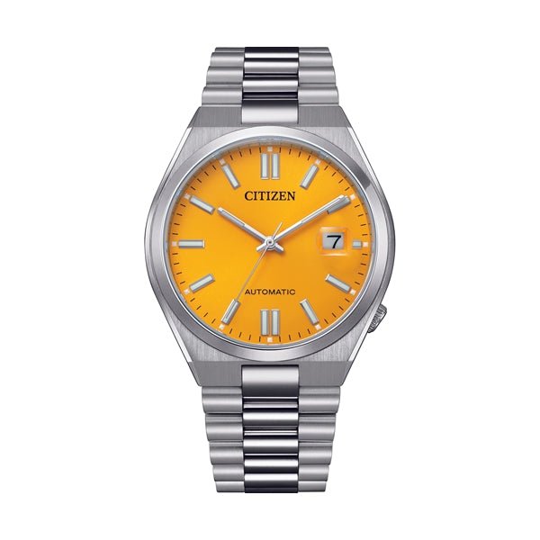 CITIZENCitizen NJ0150 - 81Z Men's Automatic Watch - Yellow Dial, Stainless SteelWATCHESEcecile