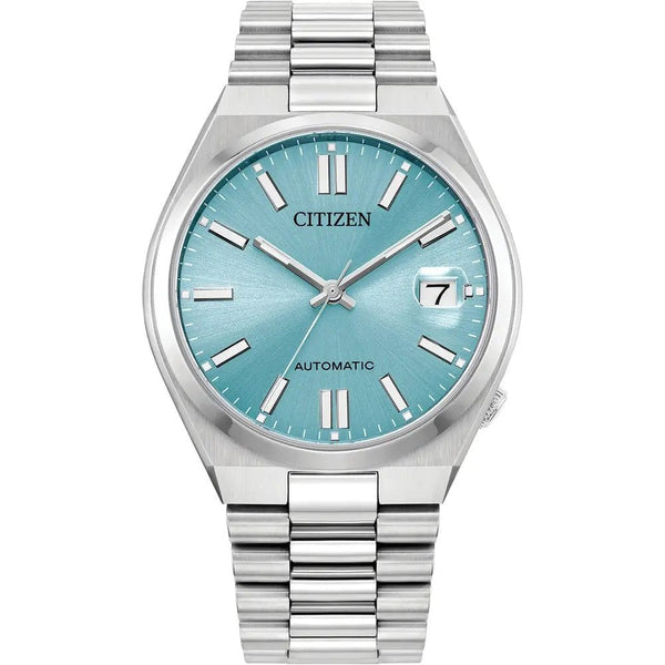 CITIZENCitizen Tsuyosa Automatic NJ0200 - 50L - 37mm Stainless Steel, Ice Blue Dial, Date DisplayWATCHESEcecile