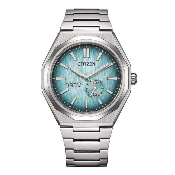 CITIZENCitizen Zenshin 60 NK5020 - 58L Auto Watch – Light Blue Dial, Super Titanium CaseWATCHESEcecile