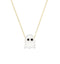 ALIITAAliita NRCOA400CEYG09K Fantasma Necklace – 9kt Yellow Gold, White Coral GhostBIJOUXEcecile