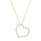 ALIITAAliita NRPU2R0000YG09K Heart Pendant Necklace – 9K Yellow Gold, HandmadeBIJOUXEcecile
