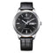 CITIZENCitizen NY4058 - 01E Automatic Men's Watch - Black Dial, Leather StrapWATCHESEcecile