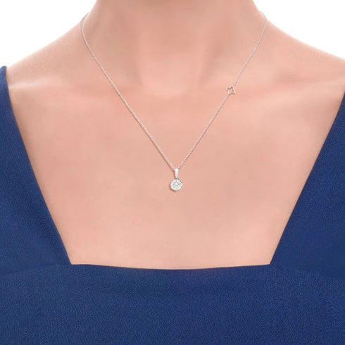 RECARLORecarlo P01PX001_G047 - 45 18K Yellow Gold Diamond Pendant NecklaceJEWELRYEcecile