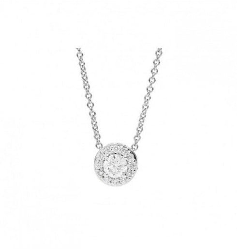 RECARLORecarlo P69SC001/035 18K White Gold Diamond Pendant NecklaceJEWELRYEcecile