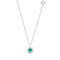 RECARLORecarlo P77CC001_SM 18K White Gold Necklace with Emerald and DiamondsJEWELRYEcecile
