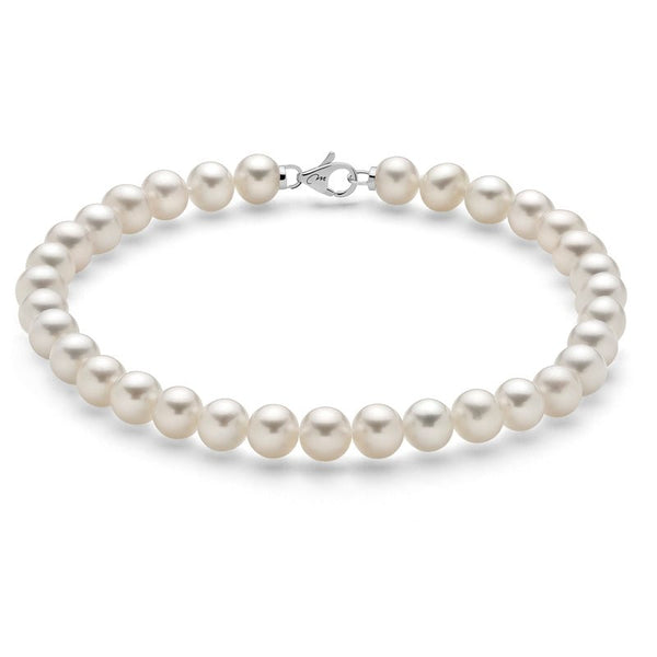 MILUNAMiluna PBR2637V Women's Bracelet – White Gold with Pearl AccentsJEWELRYEcecile