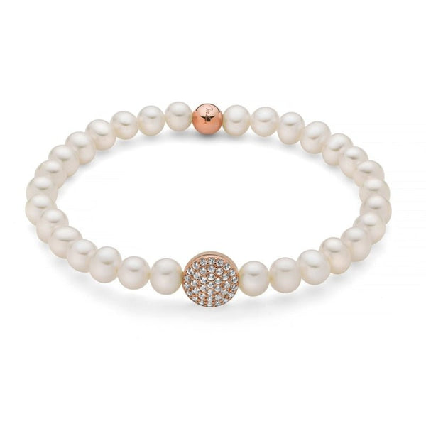 MILUNAMiluna PBR3500R - TPZ Women's Bracelet - 925 Silver with White Pearls and Zirconia DetailsJEWELRYEcecile