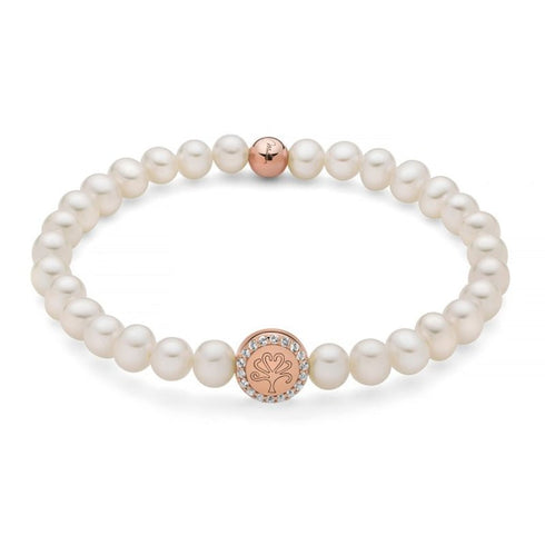 MILUNAMiluna PBR3504R - TPZ Women's Bracelet - 925 Silver with White Pearls and Tree of Life DesignJEWELRYEcecile
