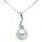 MILUNAMiluna PCL4724X Women's Necklace - 18kt White Gold with Pearl and Diamond PendantJEWELRYEcecile