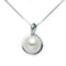 MILUNAMiluna PCL4863X Women's Necklace - 18kt White Gold with Pearl and Diamond PendantJEWELRYEcecile