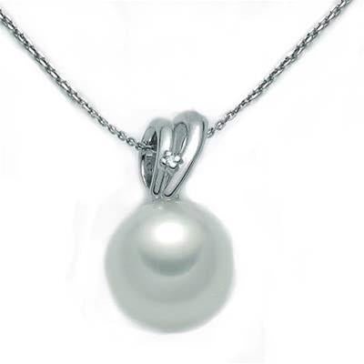 MILUNAMiluna PCL5036 Women's Necklace – 18K White Gold, Freshwater Cultured Pearls, Elegant Design, Made in ItalyJEWELRYEcecile