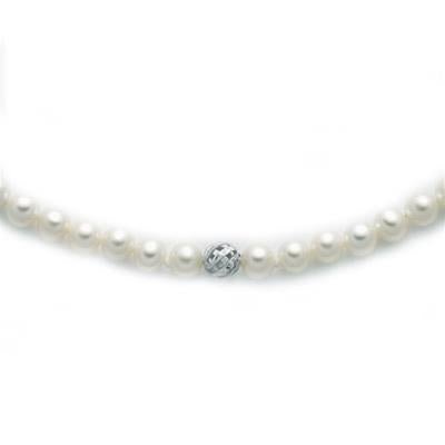 MILUNAMiluna PCL5486 Necklace - 18kt White Gold with PearlsJEWELRYEcecile