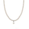 MILUNAMiluna PCL5527V Women's Necklace - 18K White Gold with Freshwater PearlsJEWELRYEcecile
