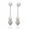 MILUNAMiluna PER2455 Women's Dangle Earrings - 18K White Gold with Freshwater PearlsJEWELRYEcecile