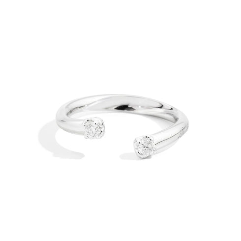 RECARLORecarlo R01FN009/066 - 14 Women's Open Diamond Ring - 18K White Gold, 0.66ctJEWELRYEcecile