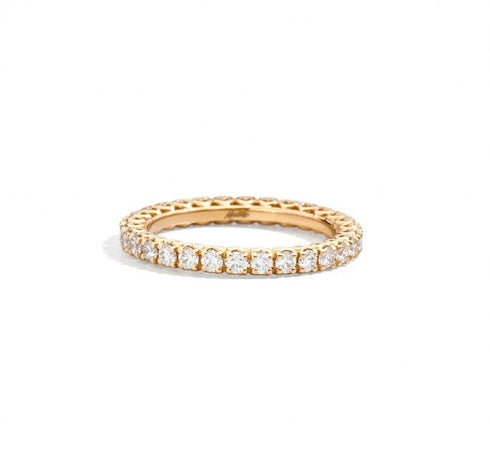 RECARLORecarlo R01GD736_G - 14 Women's Diamond Eternity Ring - 18K Yellow Gold, 0.80ctJEWELRYEcecile