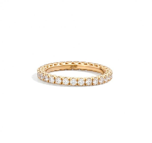RECARLORecarlo R01GD736_G - 14 Women's Diamond Eternity Ring - 18K Yellow Gold, 0.80ctJEWELRYEcecile