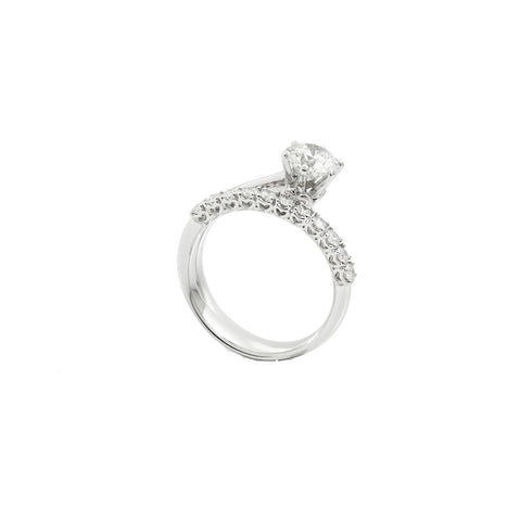 RECARLORecarlo R01SF014/048 - 14 Women's Diamond Ring - 18K White Gold, 0.48ctJEWELRYEcecile