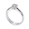 RECARLORecarlo R01SO001/044 Women's Solitaire Diamond Ring - 18K White Gold, 0.44ctJEWELRYEcecile