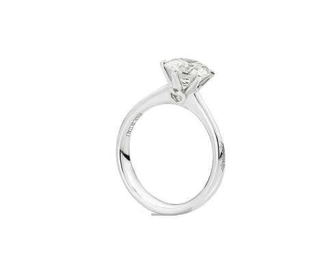 RECARLORecarlo R01SO014/053 - 13 Women's Solitaire Diamond Ring - 18K White Gold, 0.53ctJEWELRYEcecile