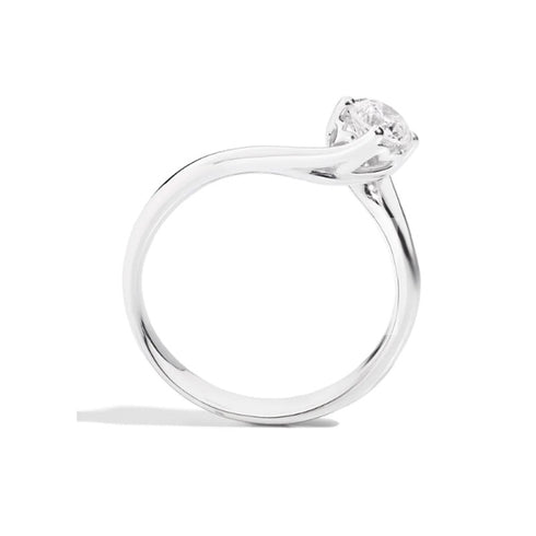 RECARLORecarlo R01SO195/051 Women's Solitaire Diamond Ring - 18K White Gold, 0.51ctJEWELRYEcecile