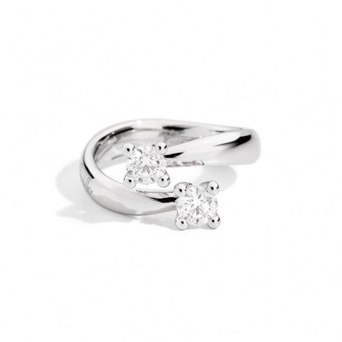 RECARLORecarlo R02CO341/047 Women's Contrarié Diamond Ring - 18K White Gold, 0.47ctJEWELRYEcecile