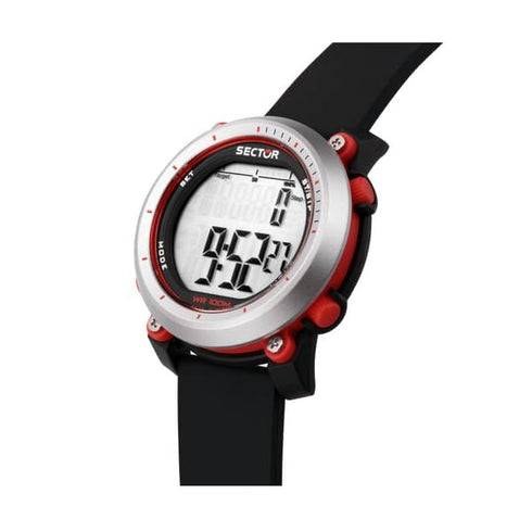 SECTORSector EX - 38 Digital Watch R3251546002 – 45mm Black Case, 100M Water ResistantWATCHESEcecile