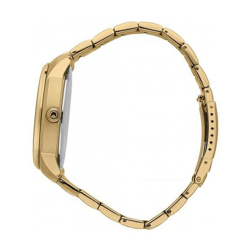 SECTORSector R3253102026 Oversize Dual Time – Gold Steel, 48mm, 10 ATMWATCHESEcecile