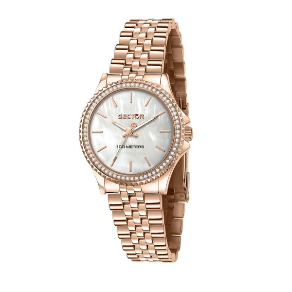 SECTORSector 230 R3253161537 Women's Watch - Rose Gold Steel, 32mm CaseWATCHESEcecile