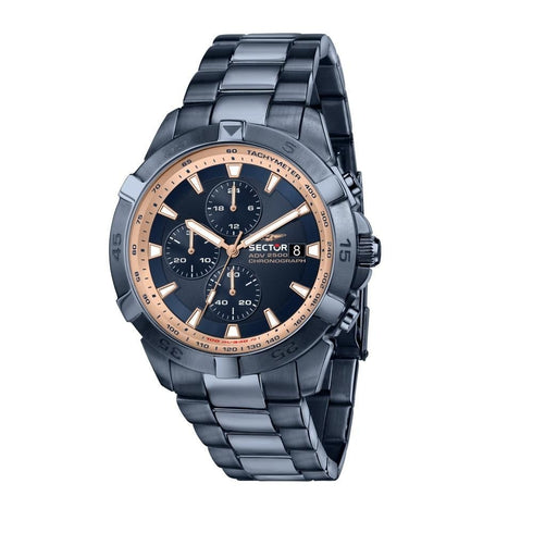 SECTORSector ADV2500 Chronograph R3273643007 – Blue Dial, Steel Bracelet, 43mmWATCHESEcecile