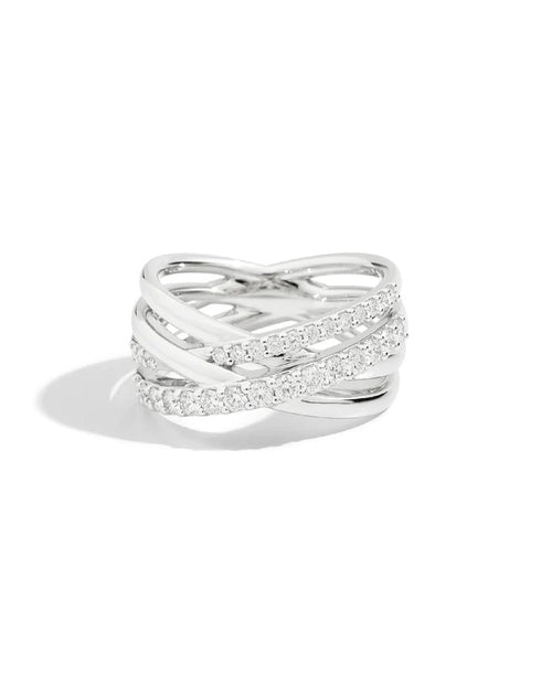 RECARLORecarlo R81FL001/061 - 15 Women's Diamond Ring - 18K White Gold, 0.61ctJEWELRYEcecile