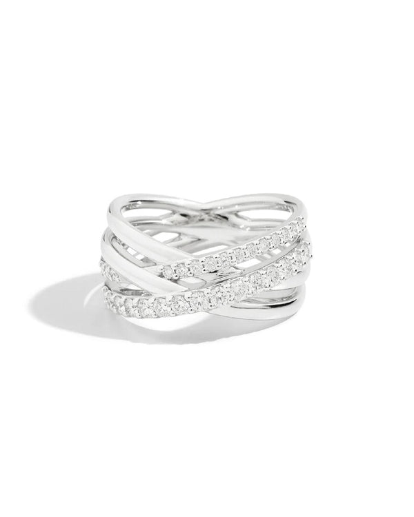 RECARLORecarlo R81FL001/061 - 15 Women's Diamond Ring - 18K White Gold, 0.61ctJEWELRYEcecile