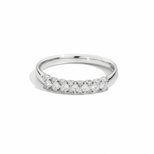 RECARLORecarlo R81FS001/046 - 14 Women's Diamond Band Ring - 18K White Gold, 0.47ctJEWELRYEcecile