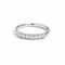 RECARLORecarlo R81FS001/046 - 14 Women's Diamond Band Ring - 18K White Gold, 0.47ctJEWELRYEcecile
