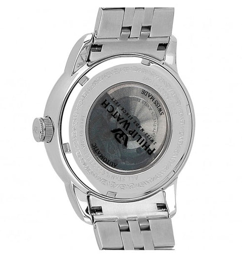PHILIP WATCHPhilip Watch Anniversary R8223150006 Men's Automatic Watch - Stainless Steel, White DialWATCHESEcecile