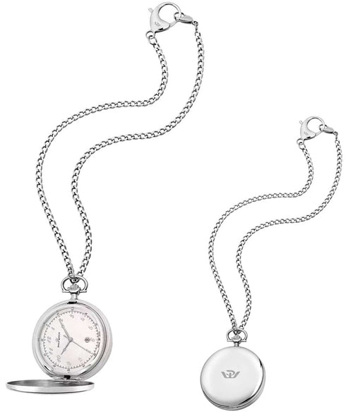 PHILIP WATCHPhilip Watch R8259183003 Men's Pocket Watch – 42mm Silver Case, White DialWATCHESEcecile